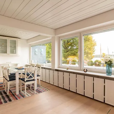 公寓 Ferienwohnung Sportboothafen Duest *